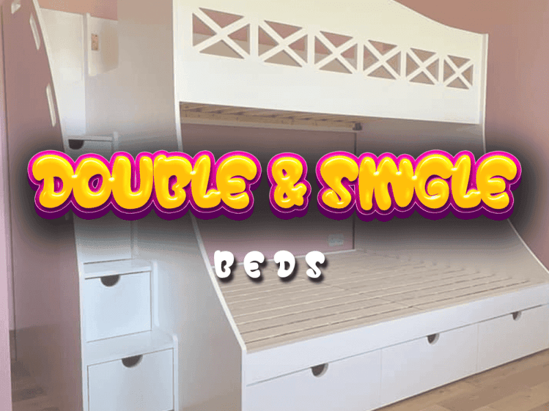 Double And Single Bunk Beds