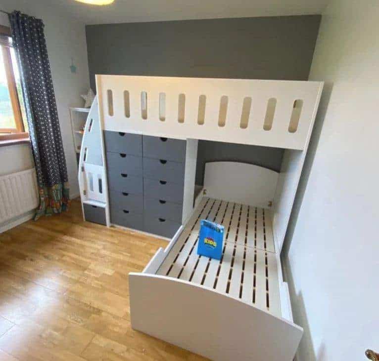 Bunk Bed with Slide | Bespoke Bunk Bed | Princess Bunk Bed