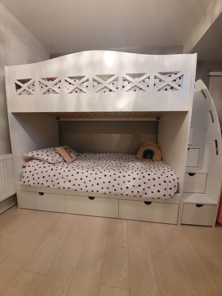 Bunk Beds Double Bottom And, L Shaped Double Bunk Beds Uk