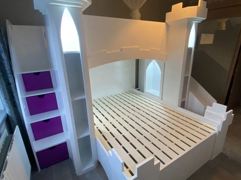 Castle best sale loft bed