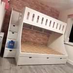 Single and double bunk bed