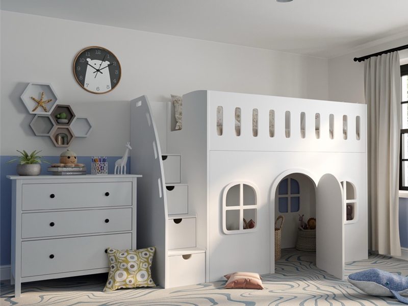 Children’s den bed