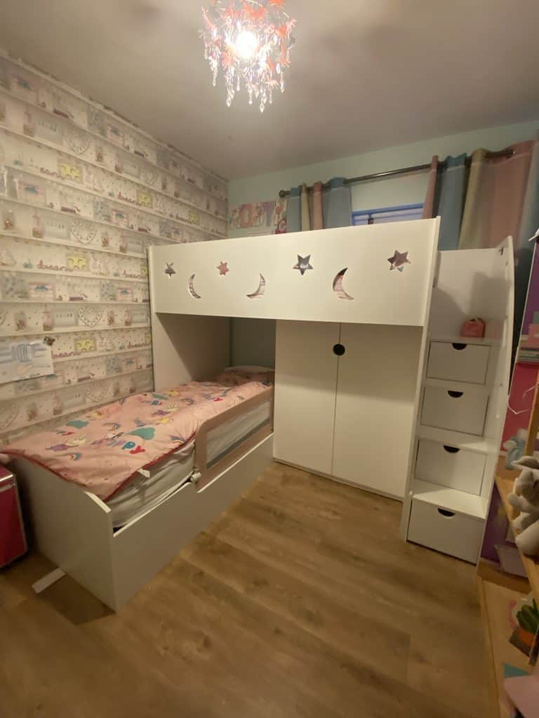 Single bed boys with drawers