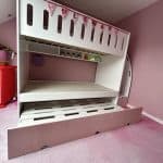 trundle bunk bed with steps