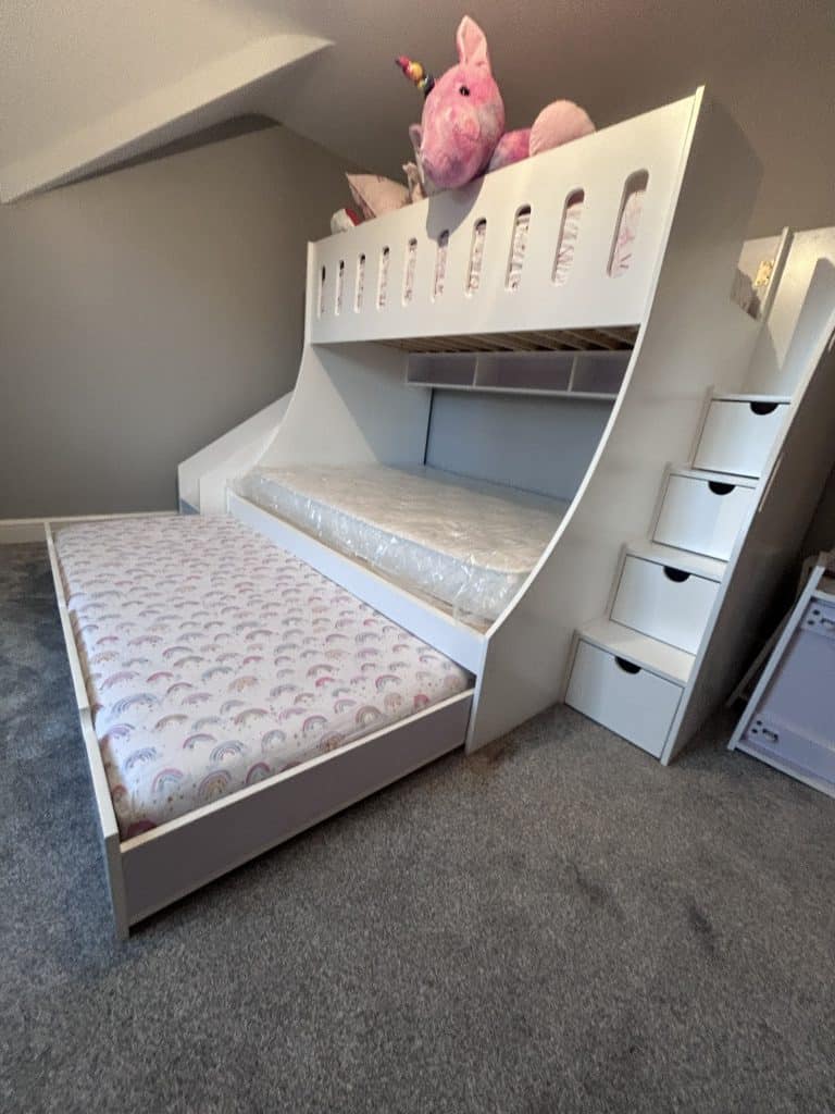 Double And Single Trundle Bed