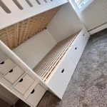 Small bunk beds for toddlers with under-bed storage