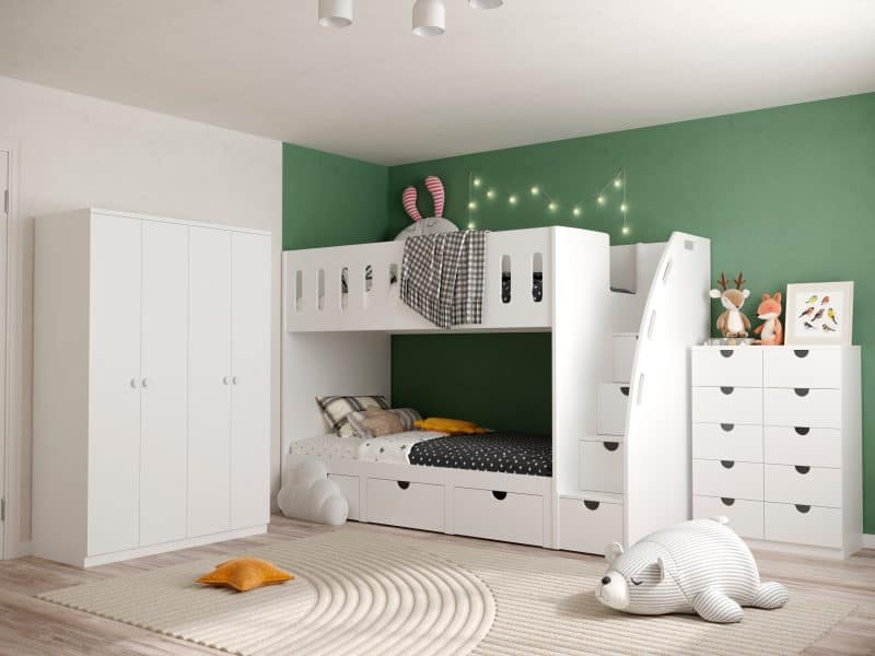 Kids bunk bed bedroom sets best sale