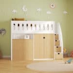 Cabin Bed with Storage Stairs