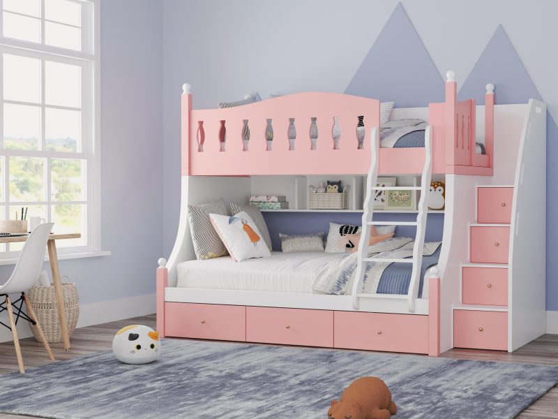 Double and Single Bunk Beds