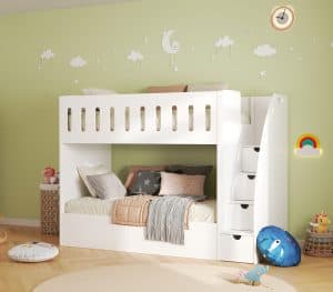 Tall Bunk Bed With Ottoman