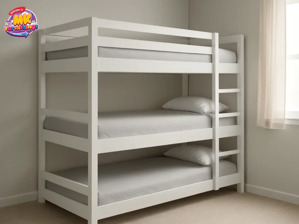 Modern Minimalist Triple Bunk