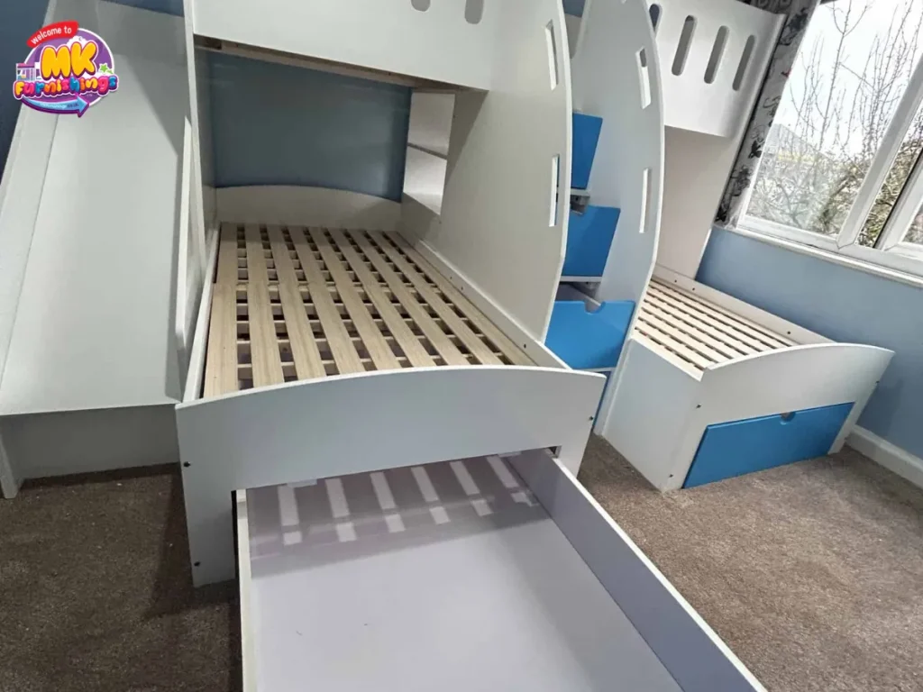 Triple Bunk with Slide