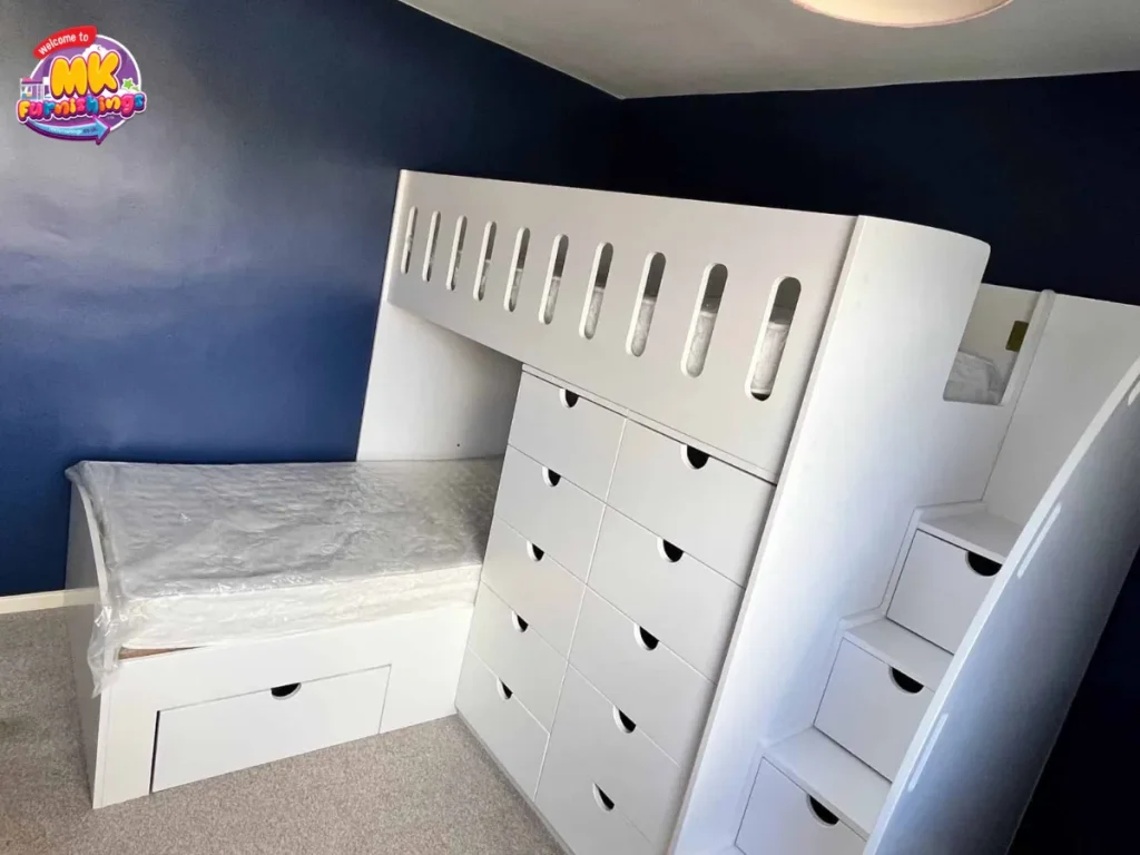 Bed with storage