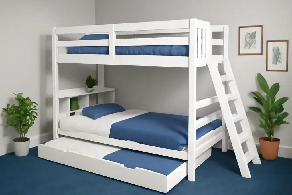 High Sleeper Beds with Trundles