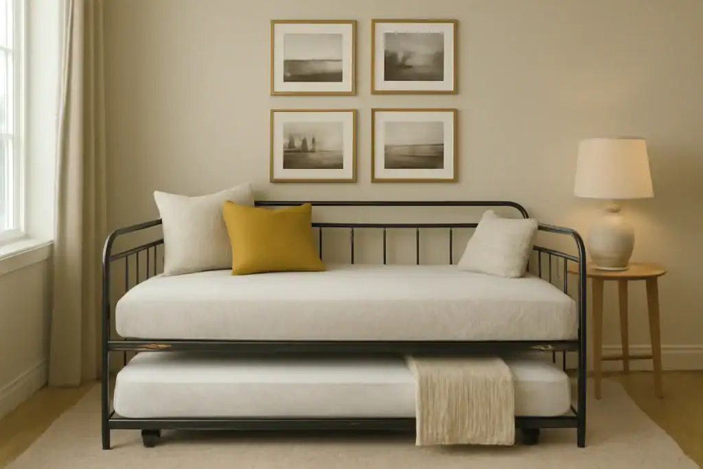 Metal Frame Trundle Daybeds