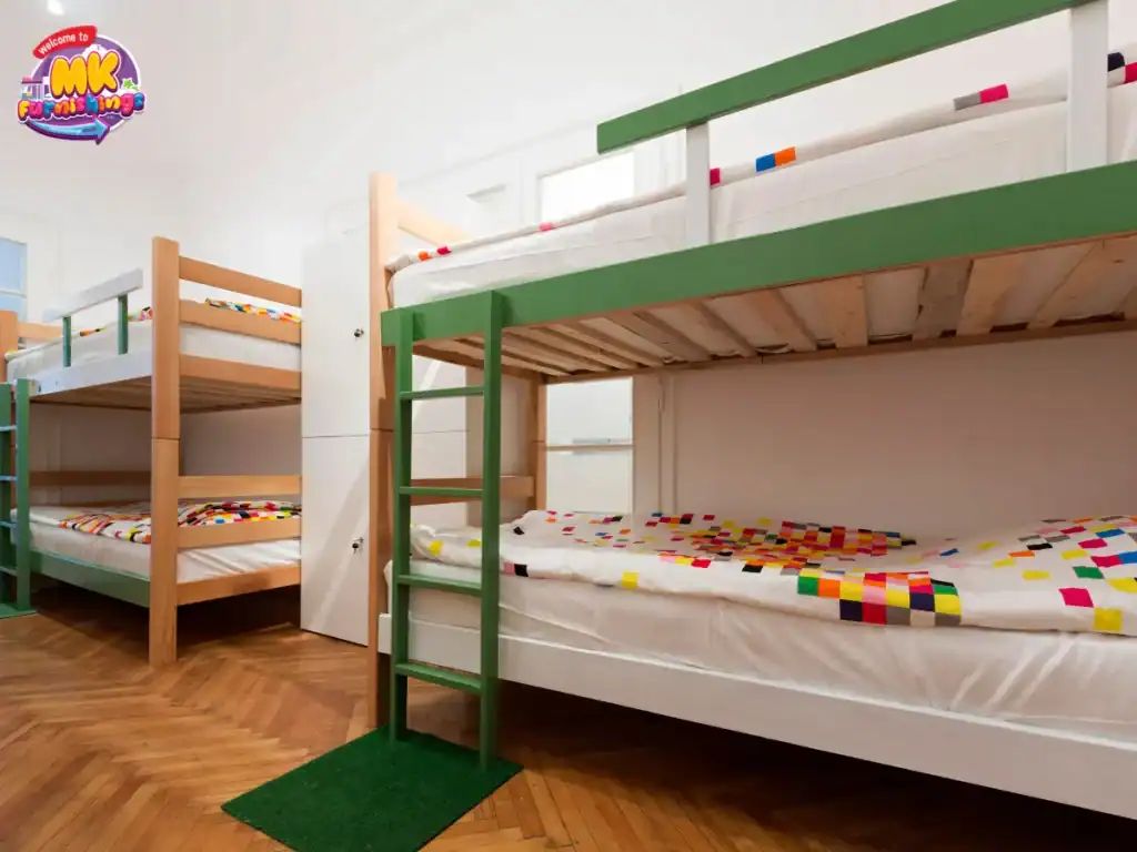 Split Bunk Beds Incorporating Storage Drawer Dividers