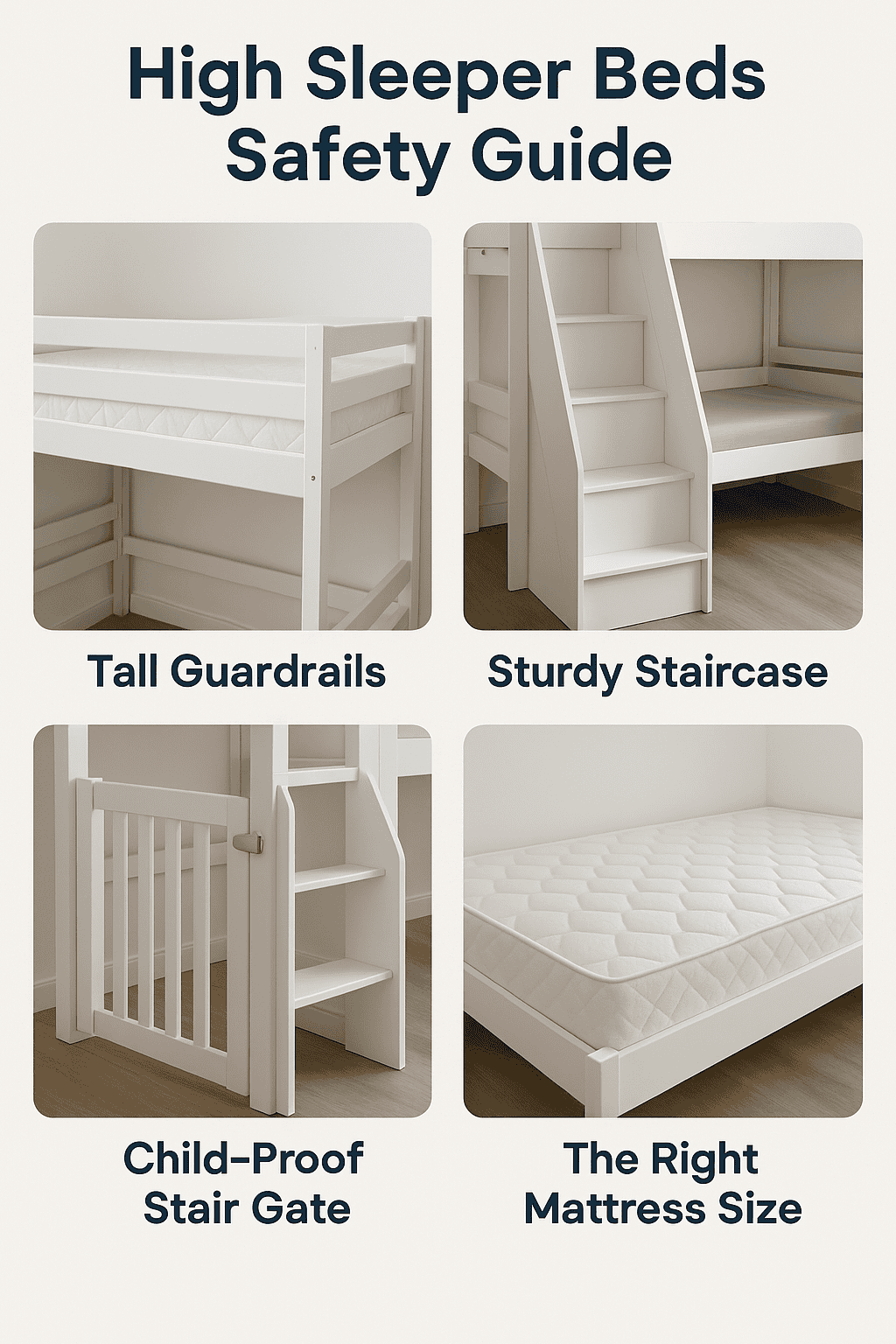 high sleeper safety guides