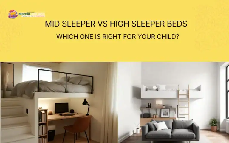 Mid sleeper vs high sleeper beds