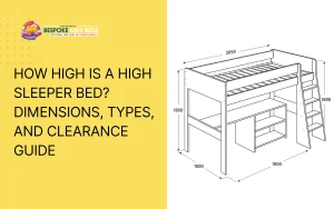 how high is a high sleeper bed