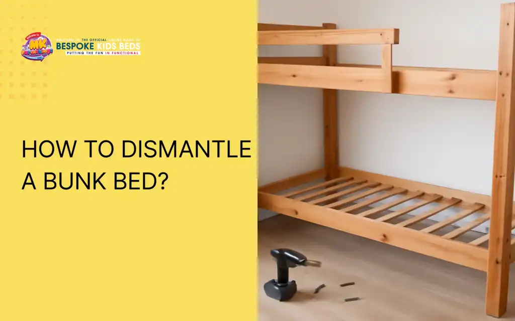 How to dismantle a bunk bed